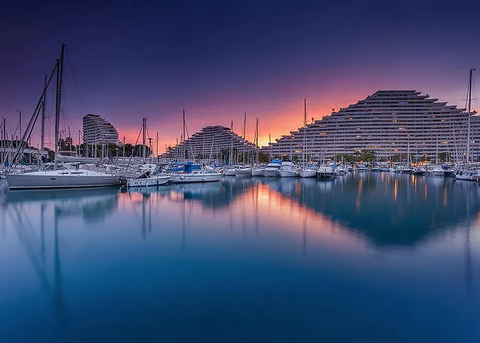 Studio Charmant A Villeneuve-Loubet, 19 M², Climatisation Апартаменты *